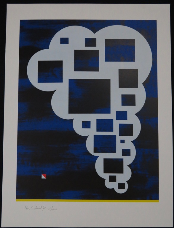 Han Schuil: Zeefdruk, Zonder titel  kopen? Bied vanaf 35!