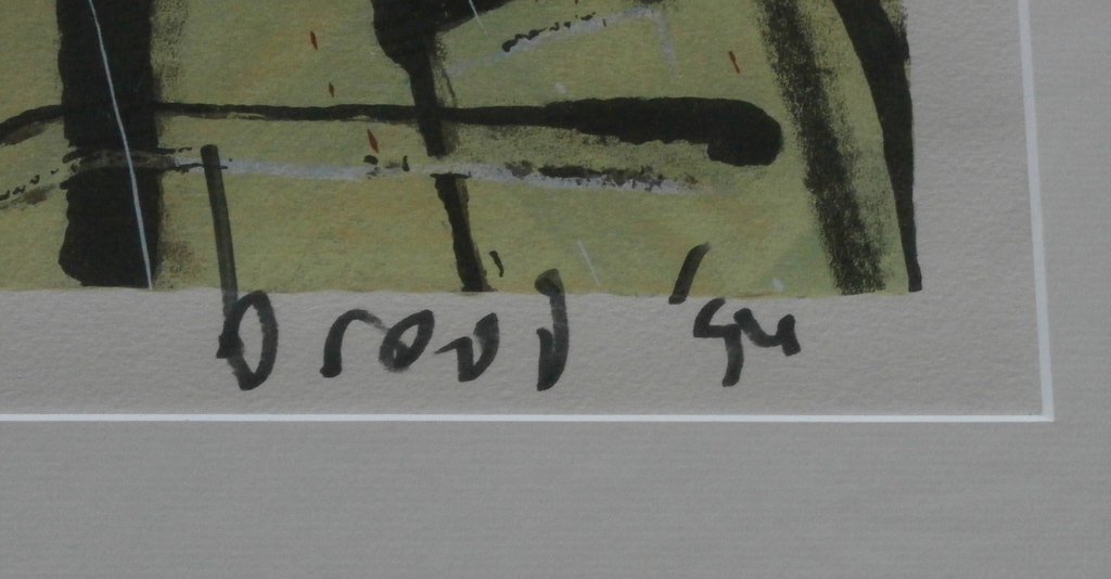 Herman Brood - ingelijste zeefdruk: King Jammy's - 1994 kopen? Bied vanaf 325!