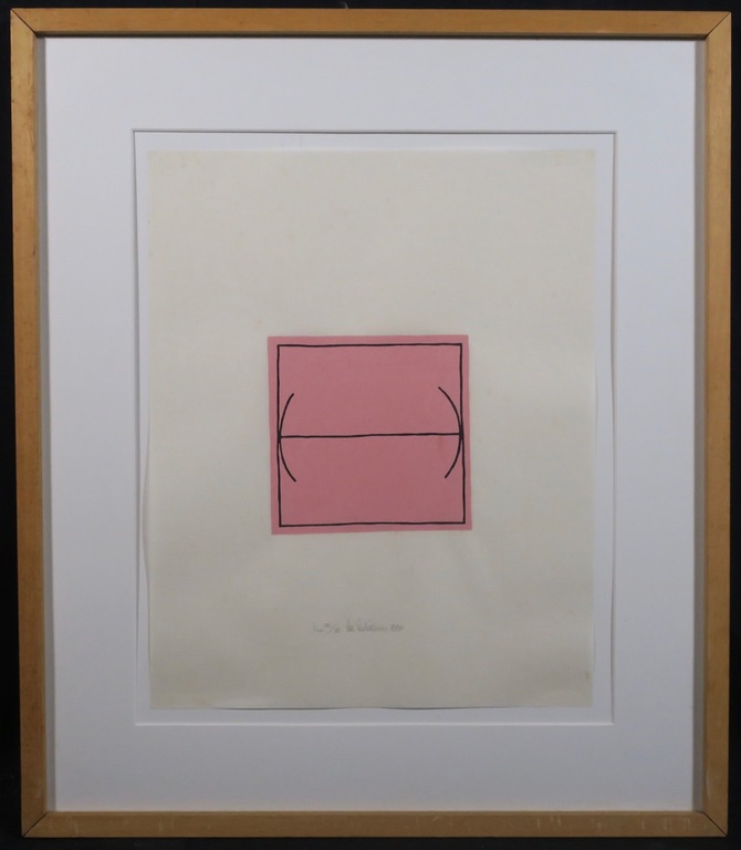 Cees Andriessen: Lino op Rijstpapier, Z.T. - Ingelijst kopen? Bied vanaf 20!