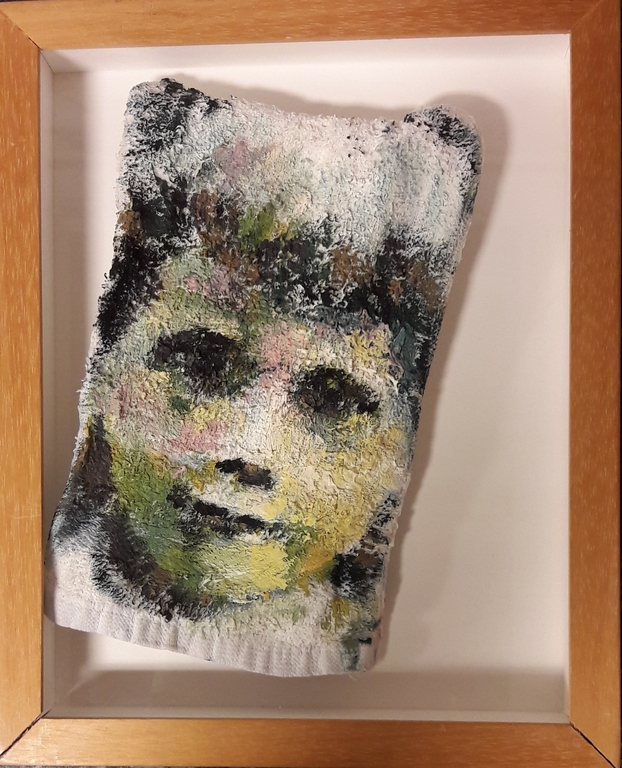 Erika Smulders , washandje  verkocht voor € 50!