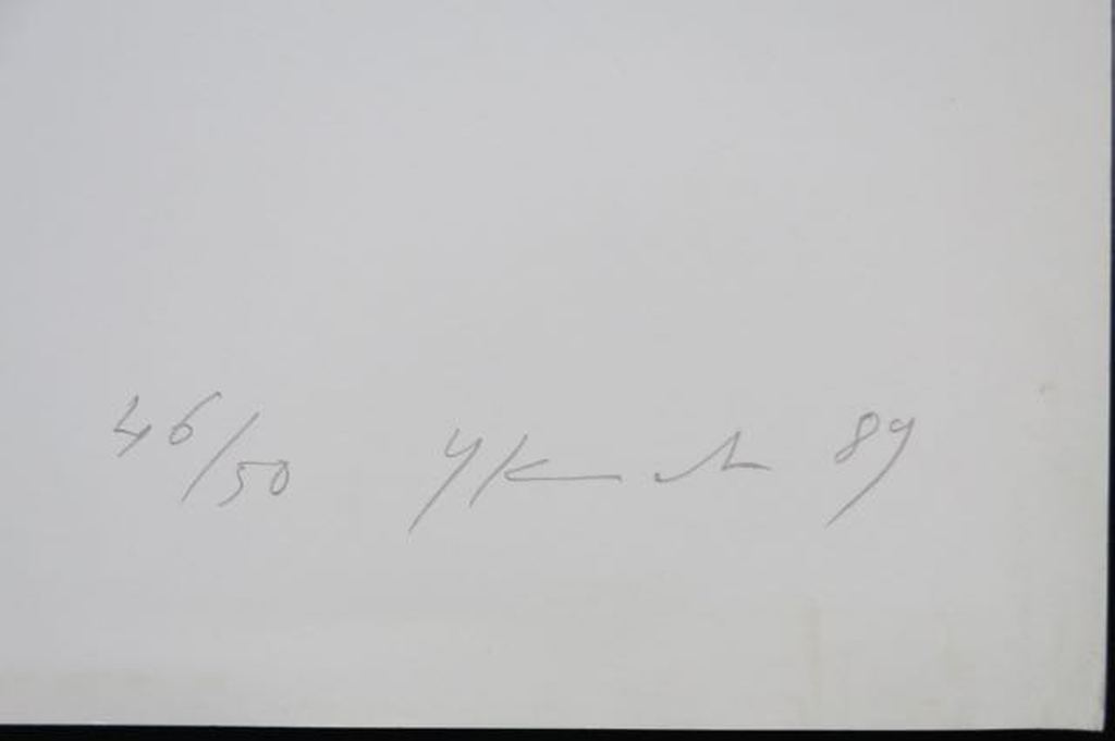 Ewin Heerich: Zeefdruk, Geometrische compositie kopen? Bied vanaf 1!