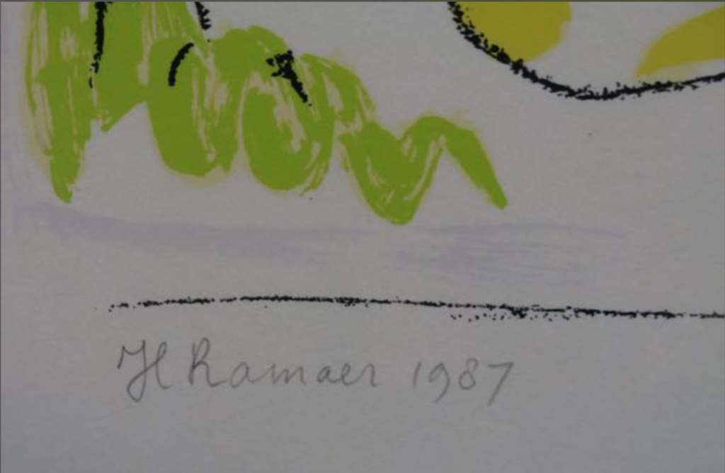 Hanny Ramaer: Zeefdruk, Zonder titel kopen? Bied vanaf 1!