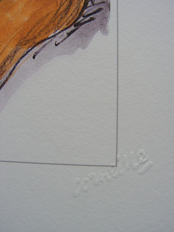 Corneille  -  piezo grafiek  -  naakt onde een boom kopen? Bied vanaf 1!