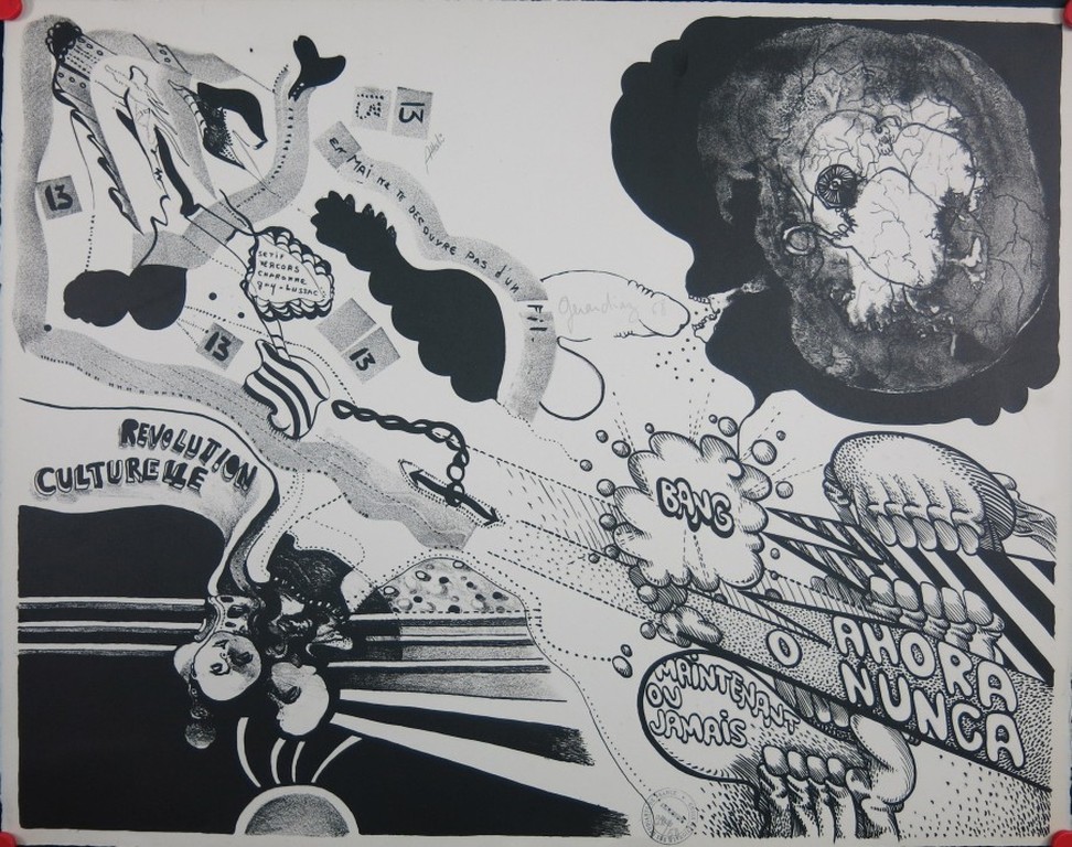 Gerardiaz e.a.: Litho, Situationisten, Revolution Culturelle verkocht voor € 35!