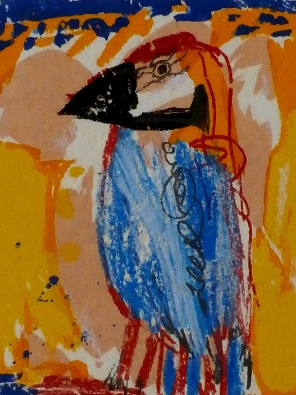 Kees Salentijn - litho: IJsvogel verkocht voor € 55!