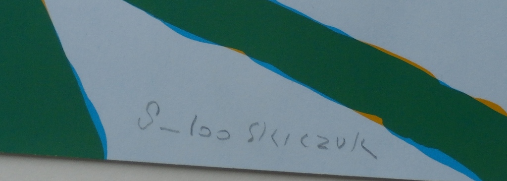 Stanco Skiczuk - zeefdruk: Zon en maan kopen? Bied vanaf 35!