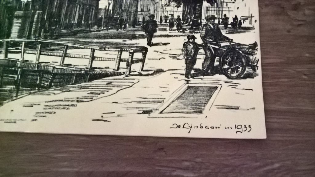 Eduard Houbolt, litho, Den Haag De Lijnbaan kopen? Bied vanaf 10!