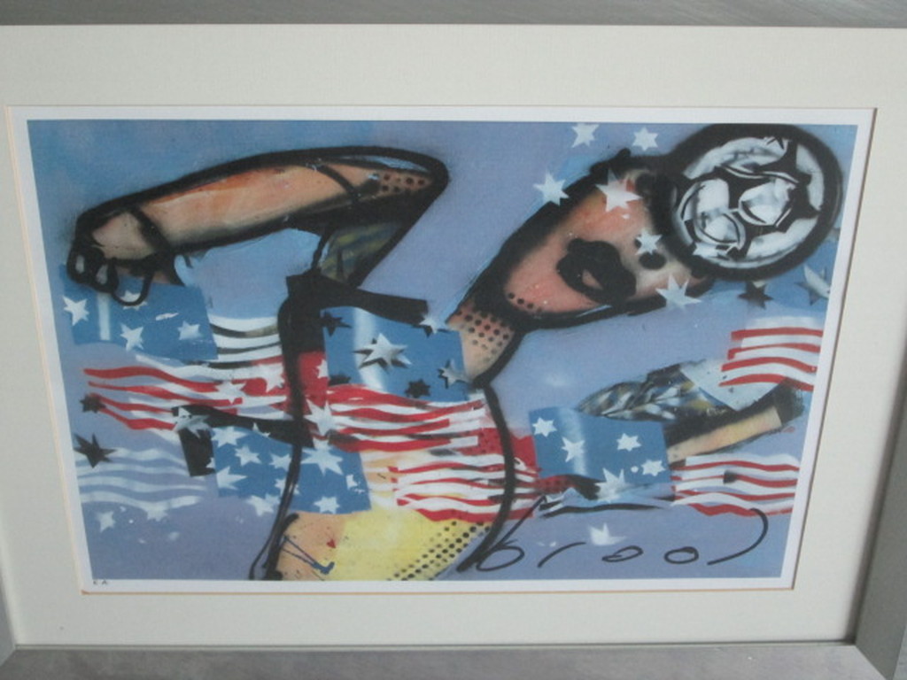 HERMAN BROOD GESIGNEERDE ZEEFDRUK kopen? Bied vanaf 200!