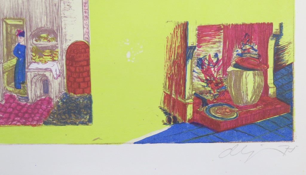 Jacqueline de Jong: Litho, Mange la soupe kopen? Bied vanaf 20!