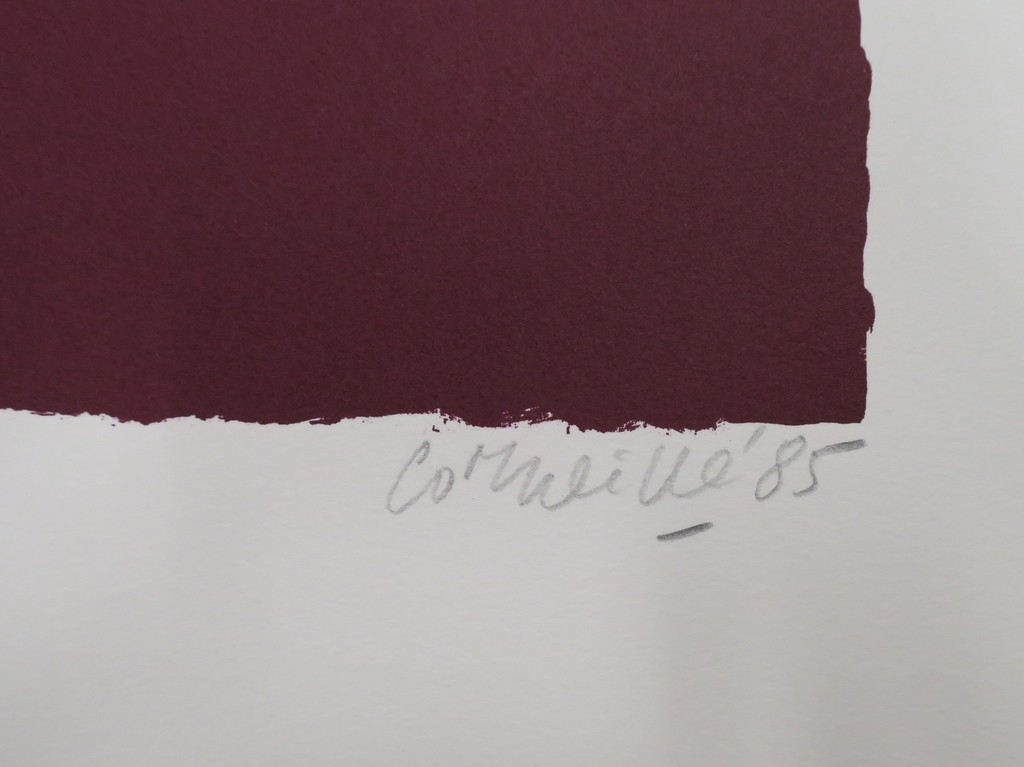 Corneille: Zeefdruk, Soleil Levant (Zeer Groot) kopen? Bied vanaf 250!