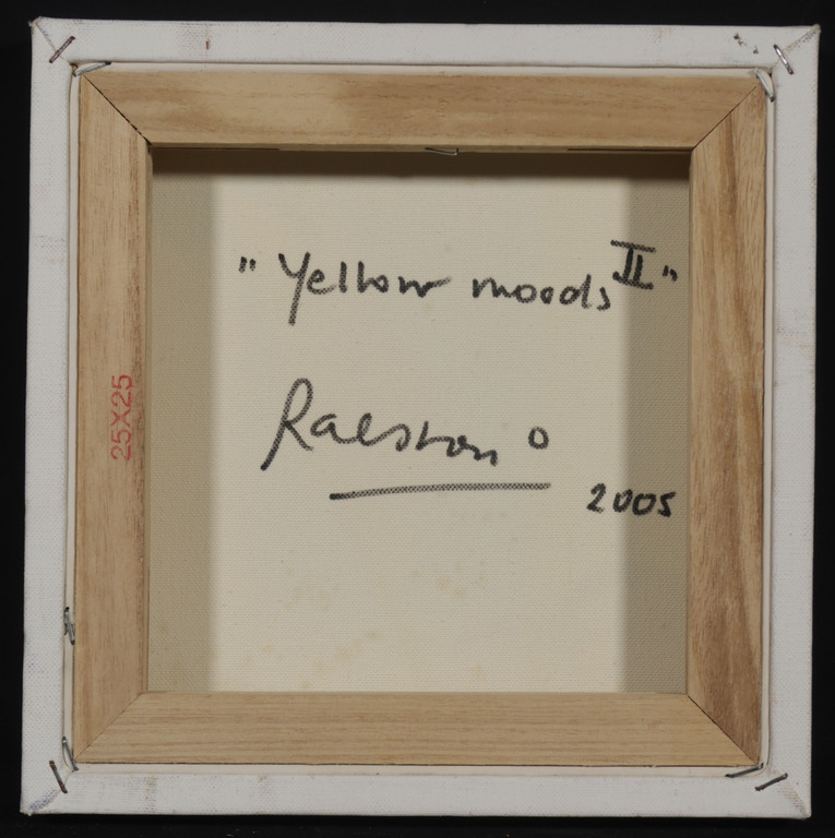 Onbekend gesigneerd: Olieverf op doek, Yellow Moods II kopen? Bied vanaf 50!