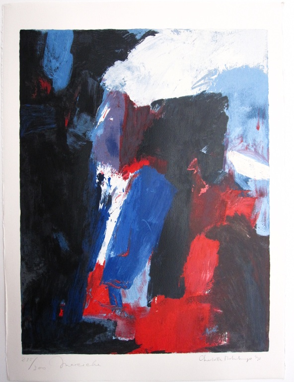 Charlotte en Marieke Molenkamp, Zeefdruk, ''Zonder Titel'' verkocht voor € 45!