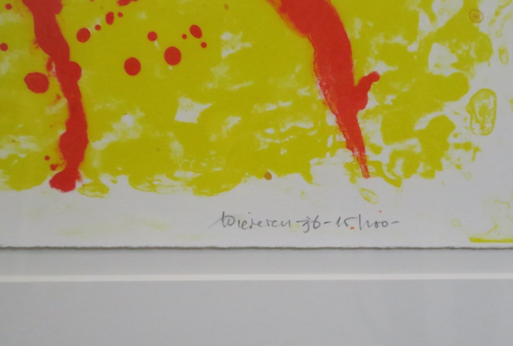 Jef Diederen: Litho, Mooi Hoofd - Ingelijst kopen? Bied vanaf 35!