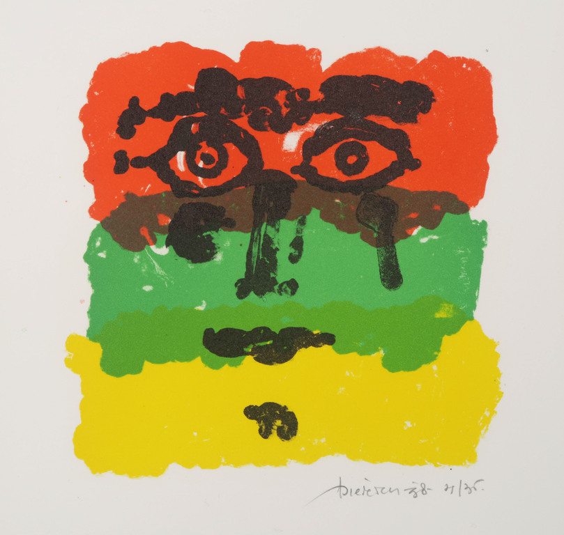 Jef Diederen: Litho, Zonder titel kopen? Bied vanaf 20!