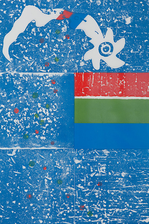 Jef Diederen - Linosnede - Zonder titel verkocht voor € 40!