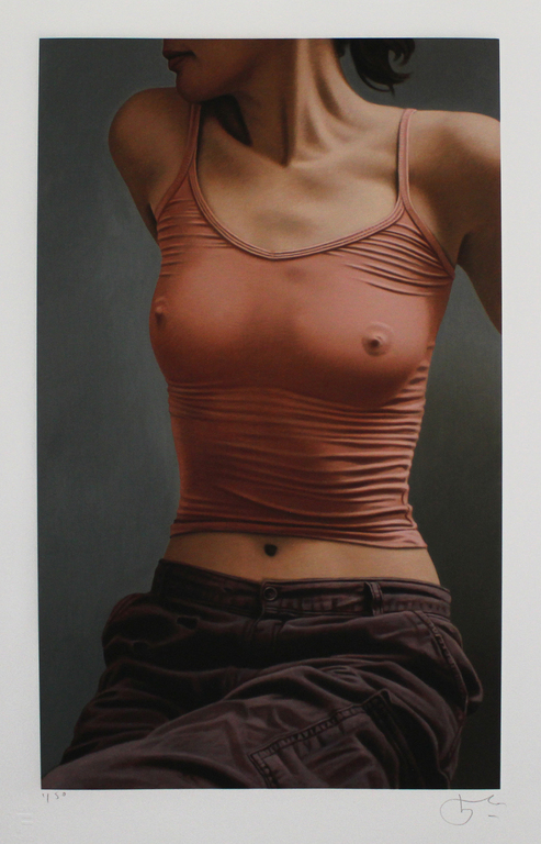 WILLI KISSMER  Gr Giclee(61x39cm)  LADY IN PINK Handgesigneerd uit 2016 kopen? Bied vanaf 125!