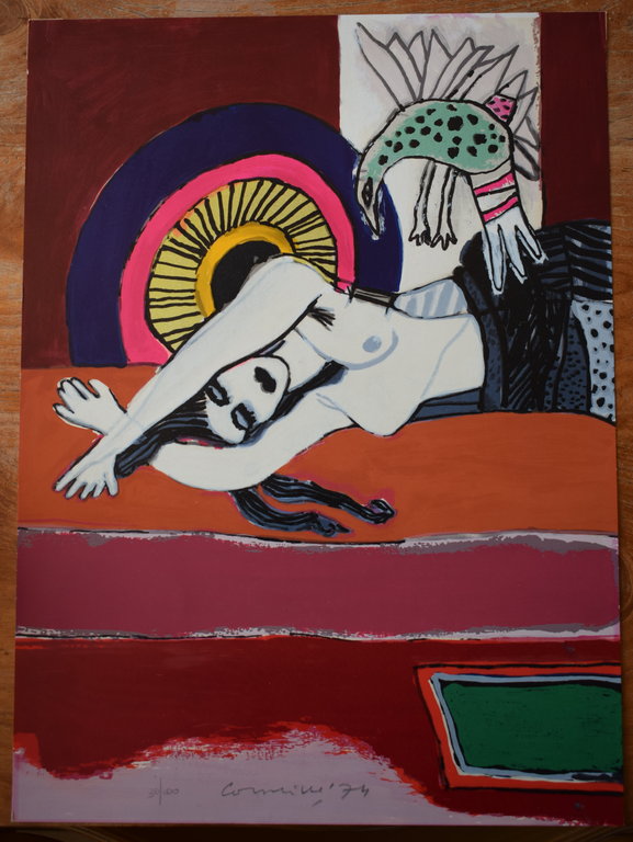 Corneille - Litho - Les Fleurs du Mal - Donkersloot 359 kopen? Bied vanaf 350!