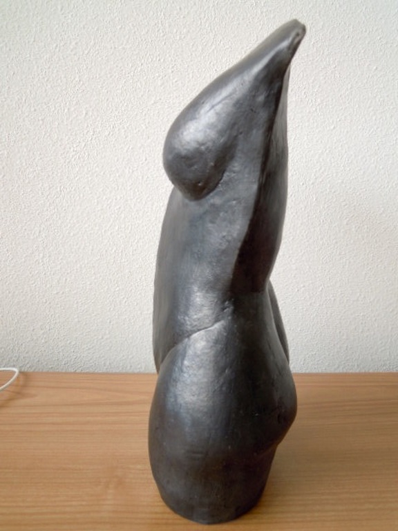 Vrouwen torso handgemaakt van klei 32 cm hoog  kopen? Bied vanaf 35!