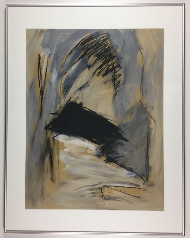 Trees Visser, gemengde techniek op papier, 'Afrika no 17.' kopen? Bied vanaf 79!