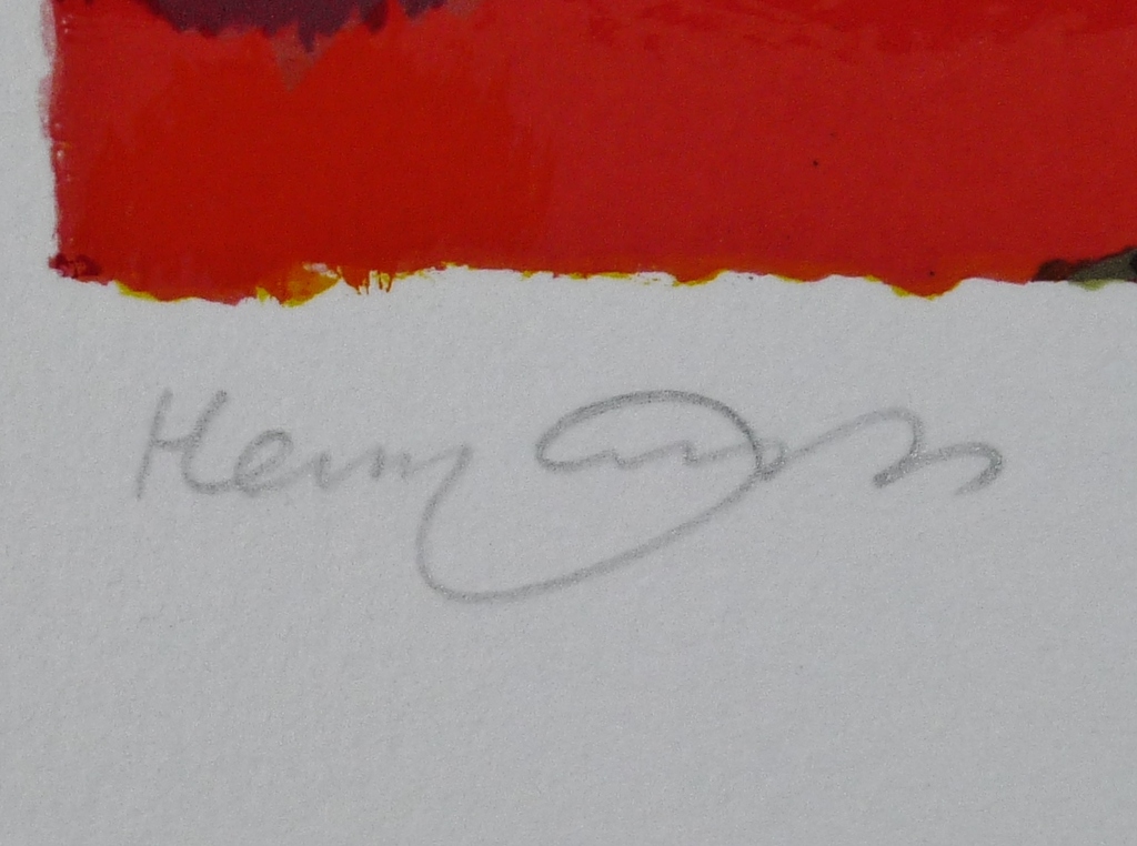 Toon Hermans: Zeefdruk, Heuvelland, Gesigneerd kopen? Bied vanaf 275!