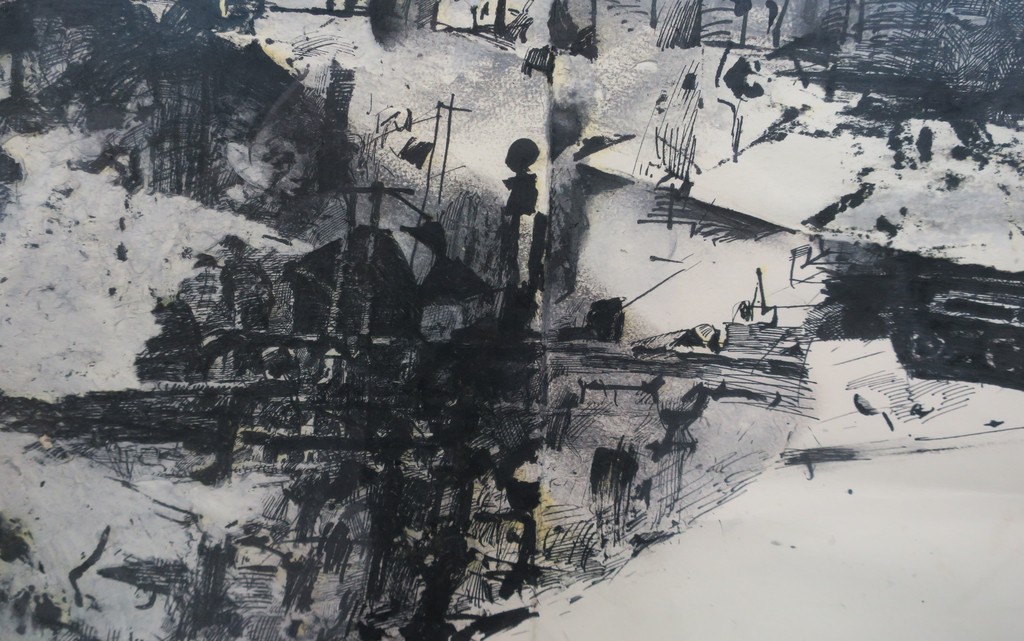 Wolfgang Schmitz: Gemengde techniek o.a. pen en inkt op papier, Z.T. - Ingelijst kopen? Bied vanaf 100!