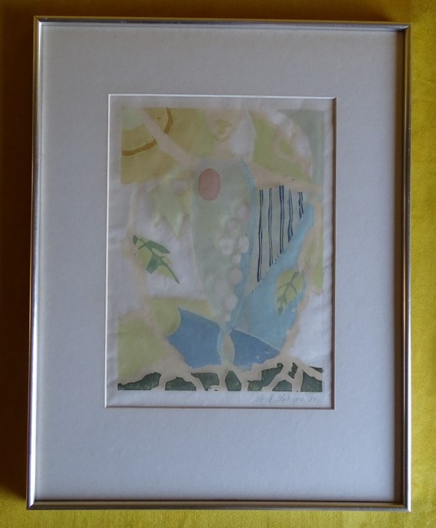 Nicole Montagne (1961), sjabloondruk, onbekend, gesigneerd en ingelijst  kopen? Bied vanaf 35!