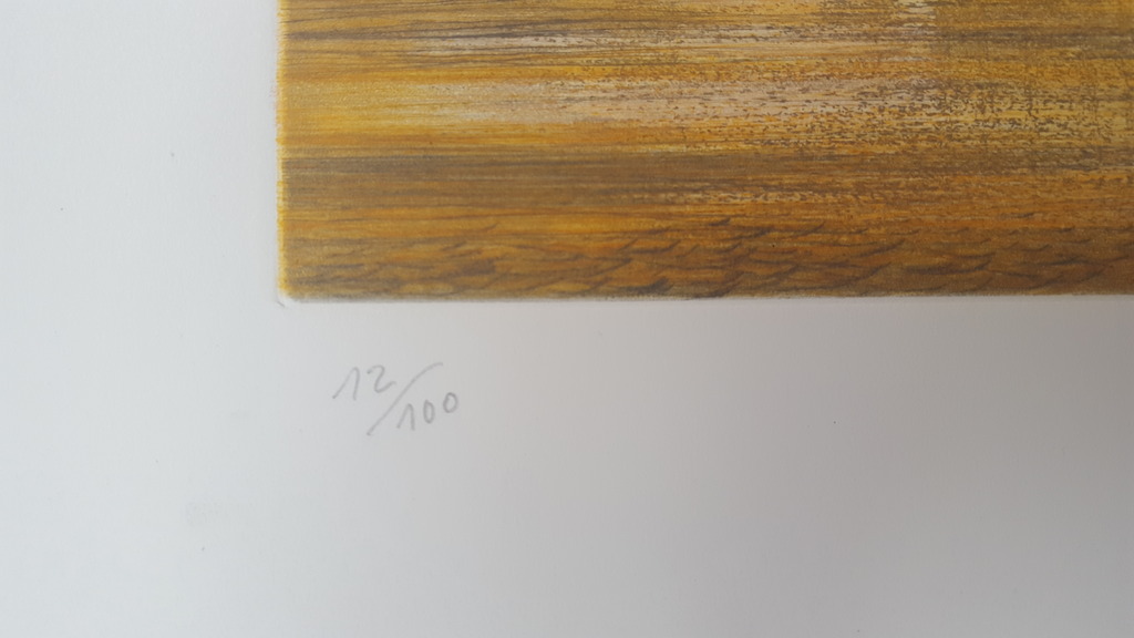 Pierre Clayette (1930-2005) - Eye - kleurenets 12/100, handgesigneerd kopen? Bied vanaf 1!