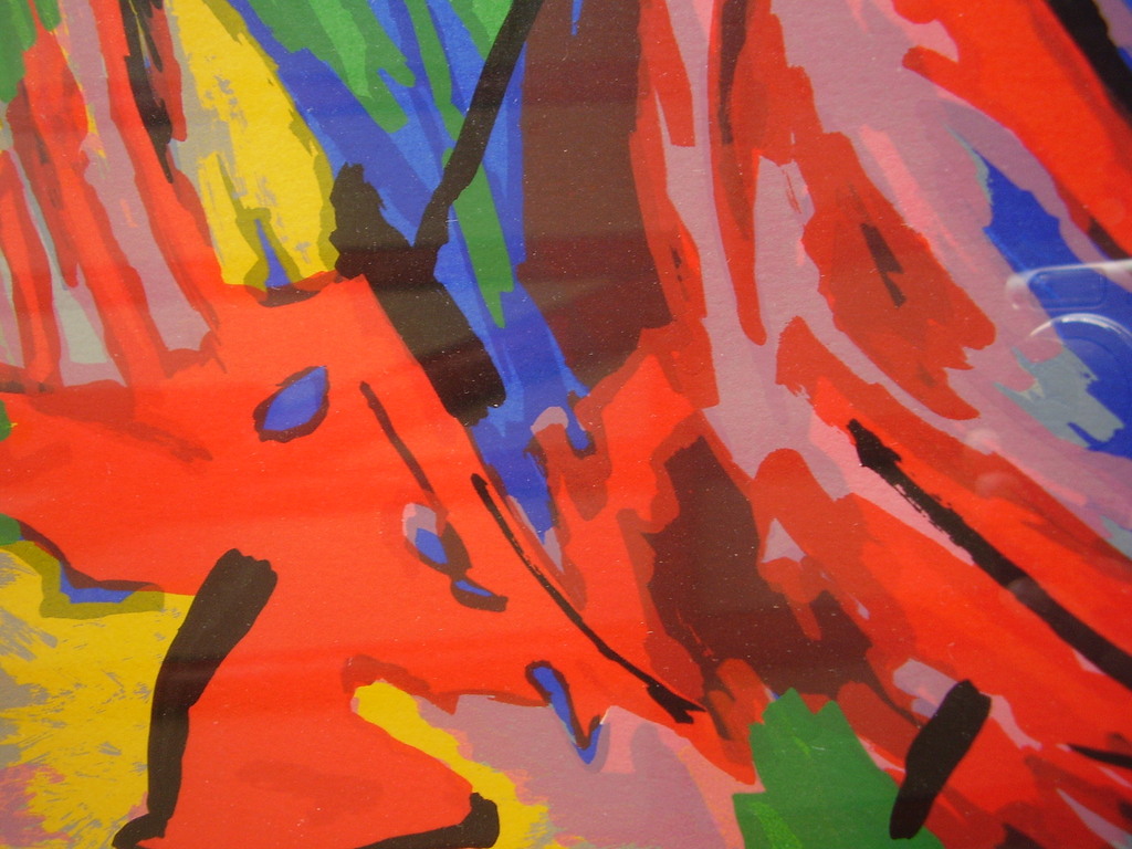 Frank Rosen: Zeefdruk, De rode ruiter, 1992 kopen? Bied vanaf 40!