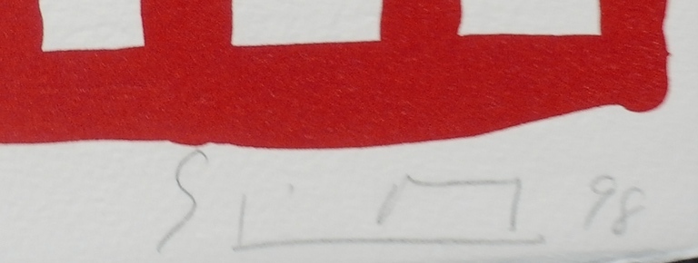 Stefan Szczesny - grote kleurrijke litho - 1998 kopen? Bied vanaf 79!