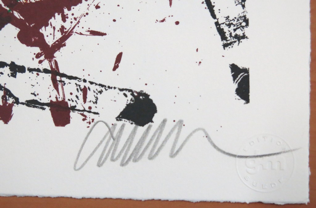 Arman: Zeefdruk, Melodie brossee I kopen? Bied vanaf 180!