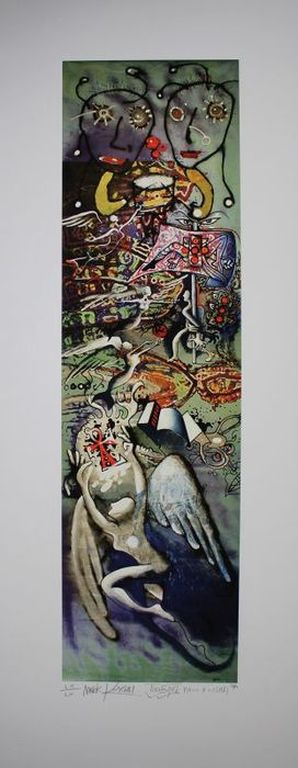 MARK&PAUL KOSTABI & TONI ESPOSITO   Gr Giclee   TEMPTATION  3xHandgesigneerd kaufen? Bieten Sie von 85!