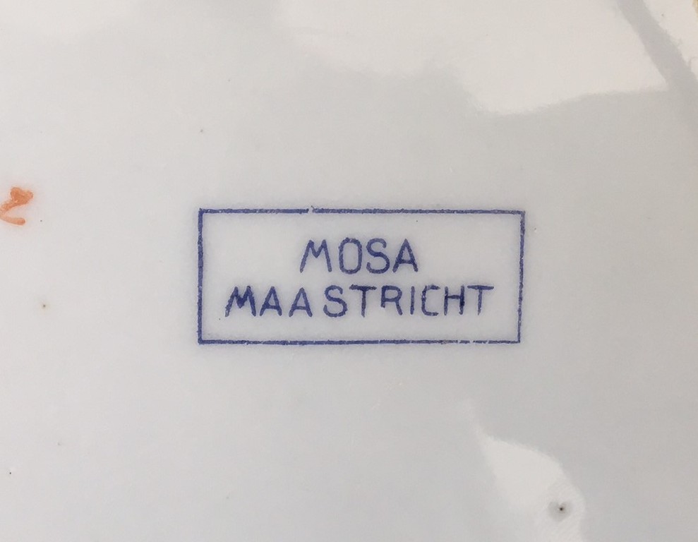 Mosa - Art deco bord int. Euharistisch congres 1924 in Amsterdam kopen? Bied vanaf 1!