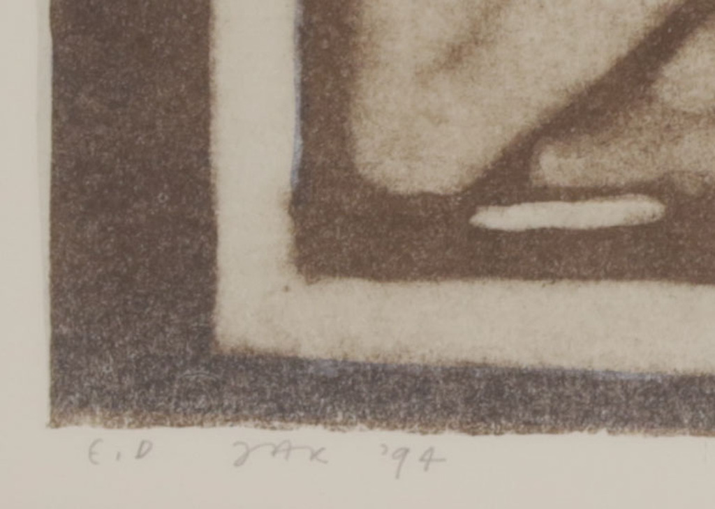 Hans Koopman: Litho, Balkonkruk - Ingelijst kopen? Bied vanaf 1!