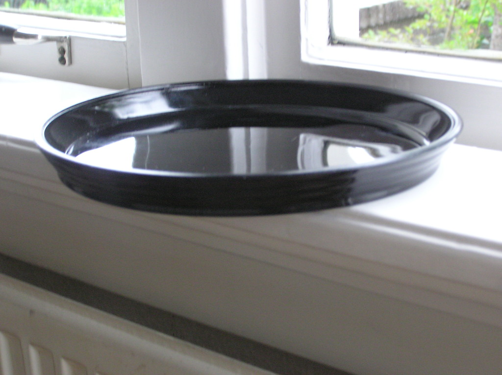 "Dienblad Colopal Persglas zwart ontwerp A.D. Copier Jaren'30 kopen? Bied vanaf 12!