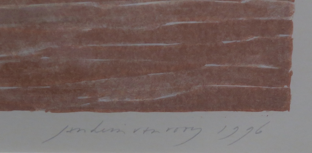 Jan Hein van Rooy: Litho, Sierra Cabrera -Ingelijst kopen? Bied vanaf 20!