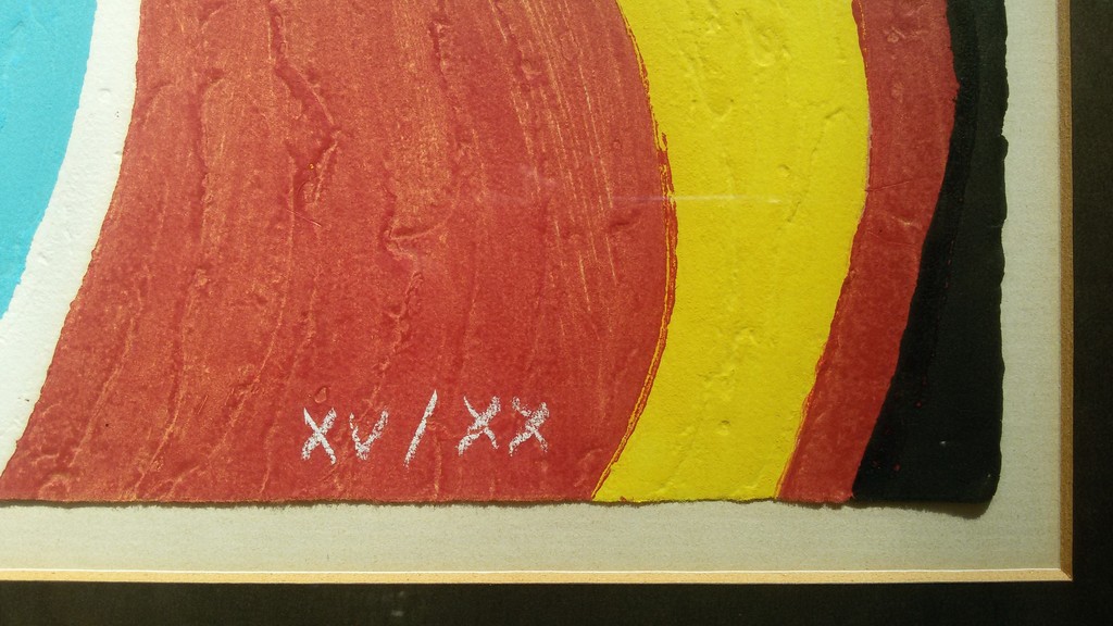 Karel Appel - Le Jongleur Prophétique, houtgravure (prachtig ingelijst, groot) kopen? Bied vanaf 1500!