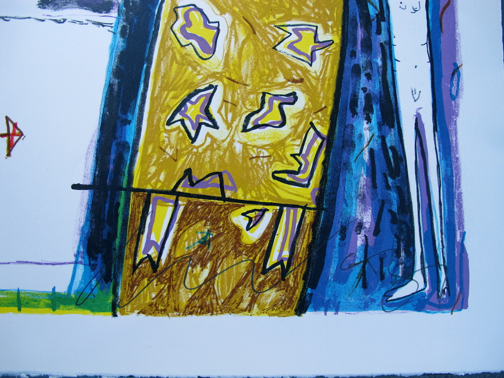 Dodog Soeseno, kleurenlitho, oplage 38/60 kopen? Bied vanaf 50!