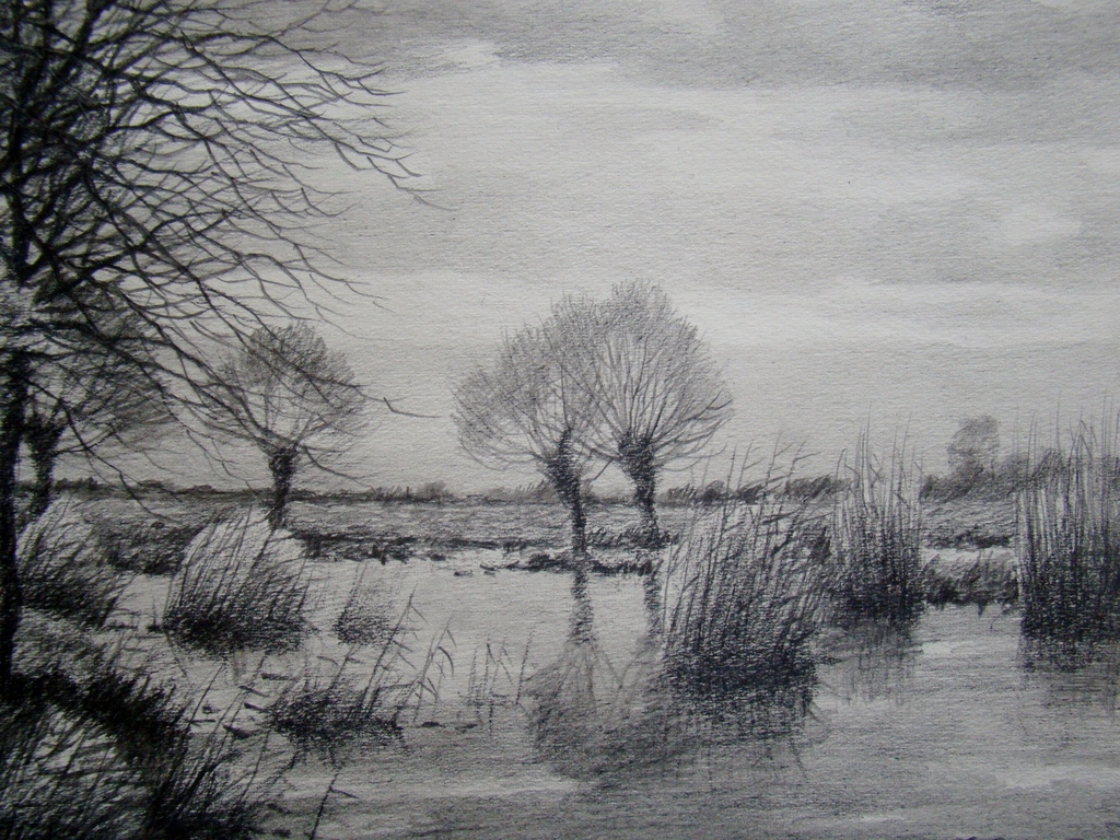 Willem Abraham Wassenaar (1873-1956) - plassen bij Reeuwijk  kopen? Bied vanaf 40!