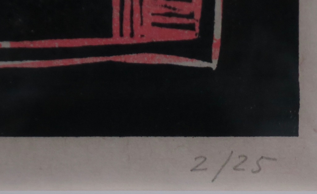 Ferenc Gogos: Houtsnede, Vreemdeling -Ingelijst kopen? Bied vanaf 20!