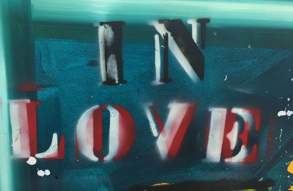 Greger Espen Hagen schilderij: In love heads, 155 x 100 cm kopen? Bied vanaf 350!