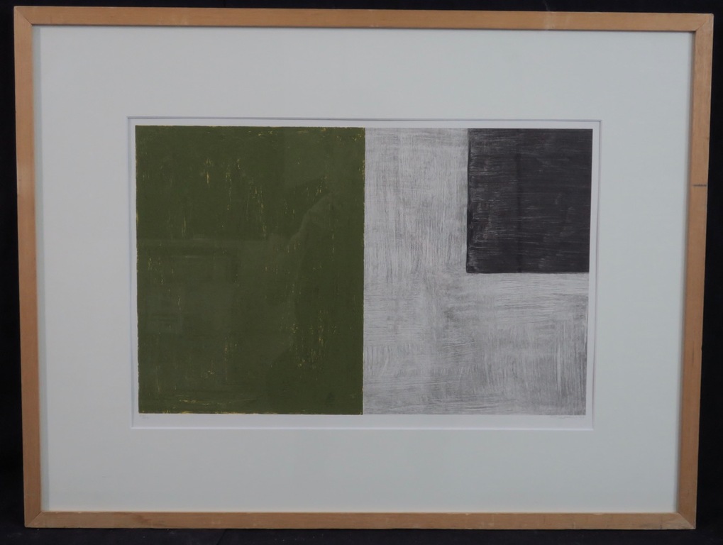 Bert Loerakker: Zeefdruk, Z.T. - Ingelijst kopen? Bied vanaf 40!