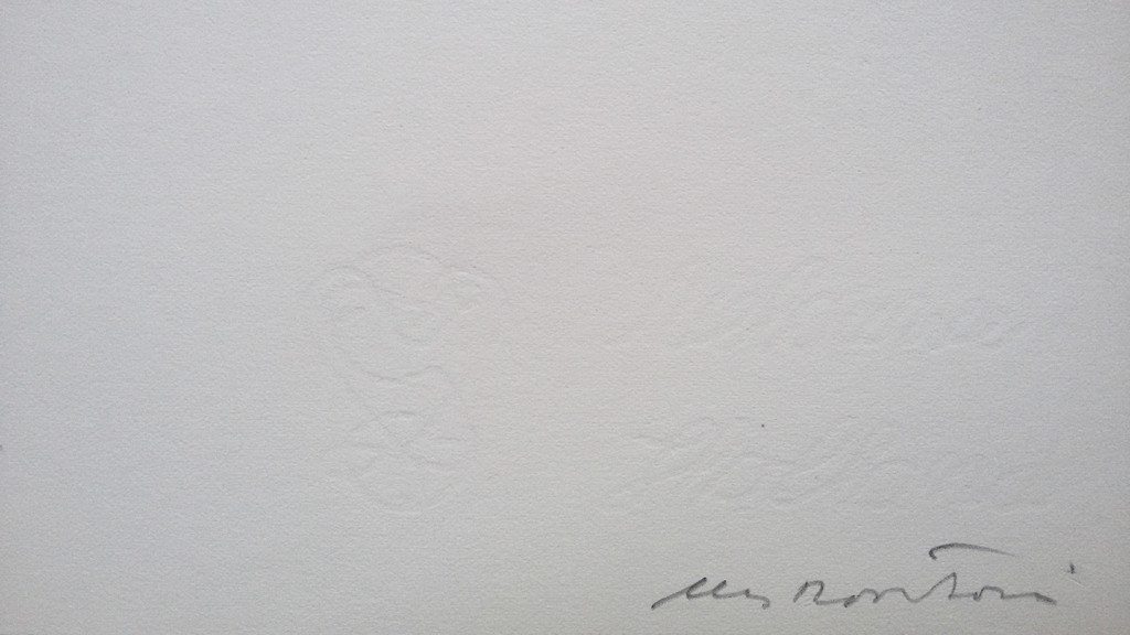 Arty Grimm en Cees Nooteboom - Tekens tegen het wit, zeefdruk kopen? Bied vanaf 35!