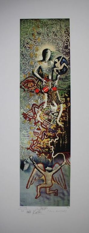 MARK&PAUL KOSTABI & TONI ESPOSITO   Gr Giclee   MEDITERANEAN DREAM 3xgesign. verkocht voor € 85!