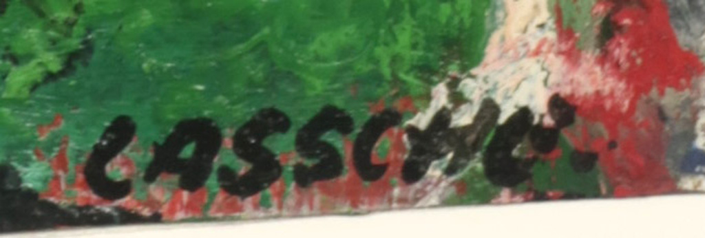 Henk Lassche: Acryl op papier, Zonder titel kopen? Bied vanaf 100!