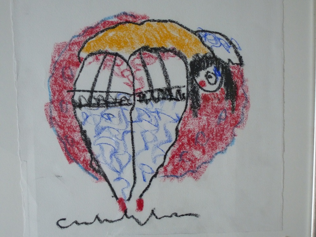 Heyboer, gebukte Can Can danseres, nieuw ingelijst!!! kopen? Bied vanaf 275!