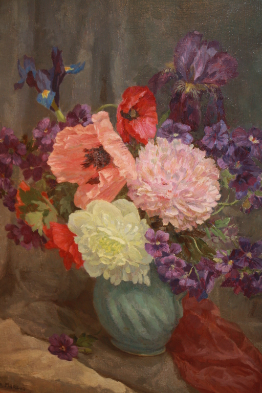 ZOMER BLOEMEN door HENRIETTE MARCUS HAARLEM verkocht voor € 200!