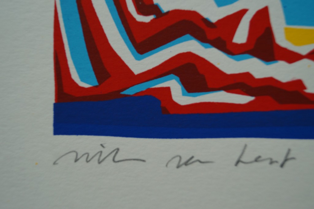 Willem van Hest - gesigneerde zeefdruk - 2000 kopen? Bied vanaf 1!