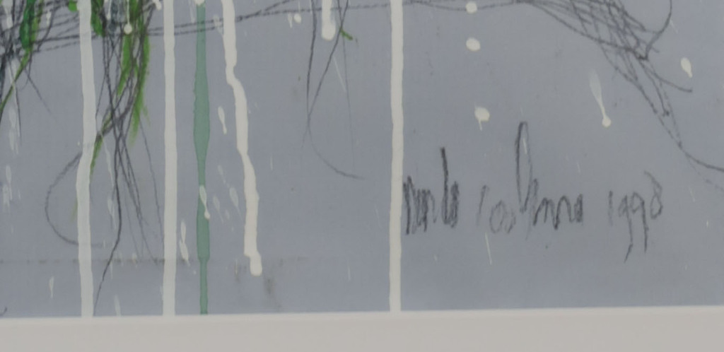 Nanda Coolsma: Gemengde techniek en Collage, Waterkan - Ingelijst kopen? Bied vanaf 1!