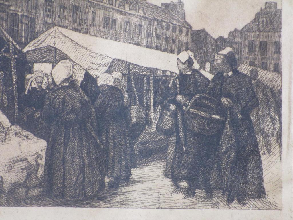 Onbekend, Marktdag in Vlaanderen, Ets kopen? Bied vanaf 1!