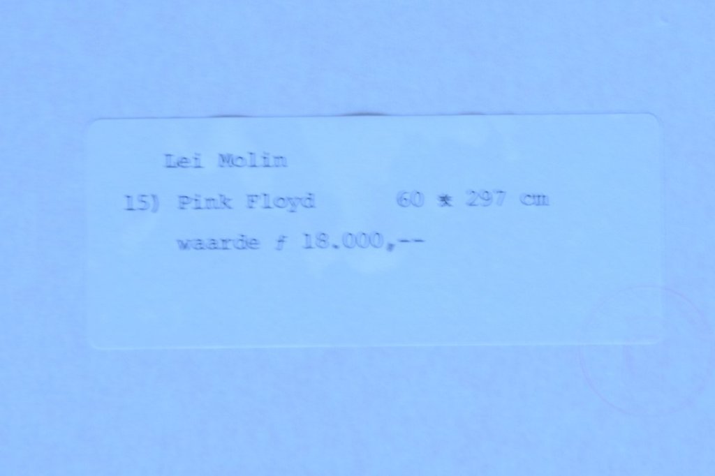 Lei Molin - Gemengde Techniek - Pink Floyd kopen? Bied vanaf 1000!
